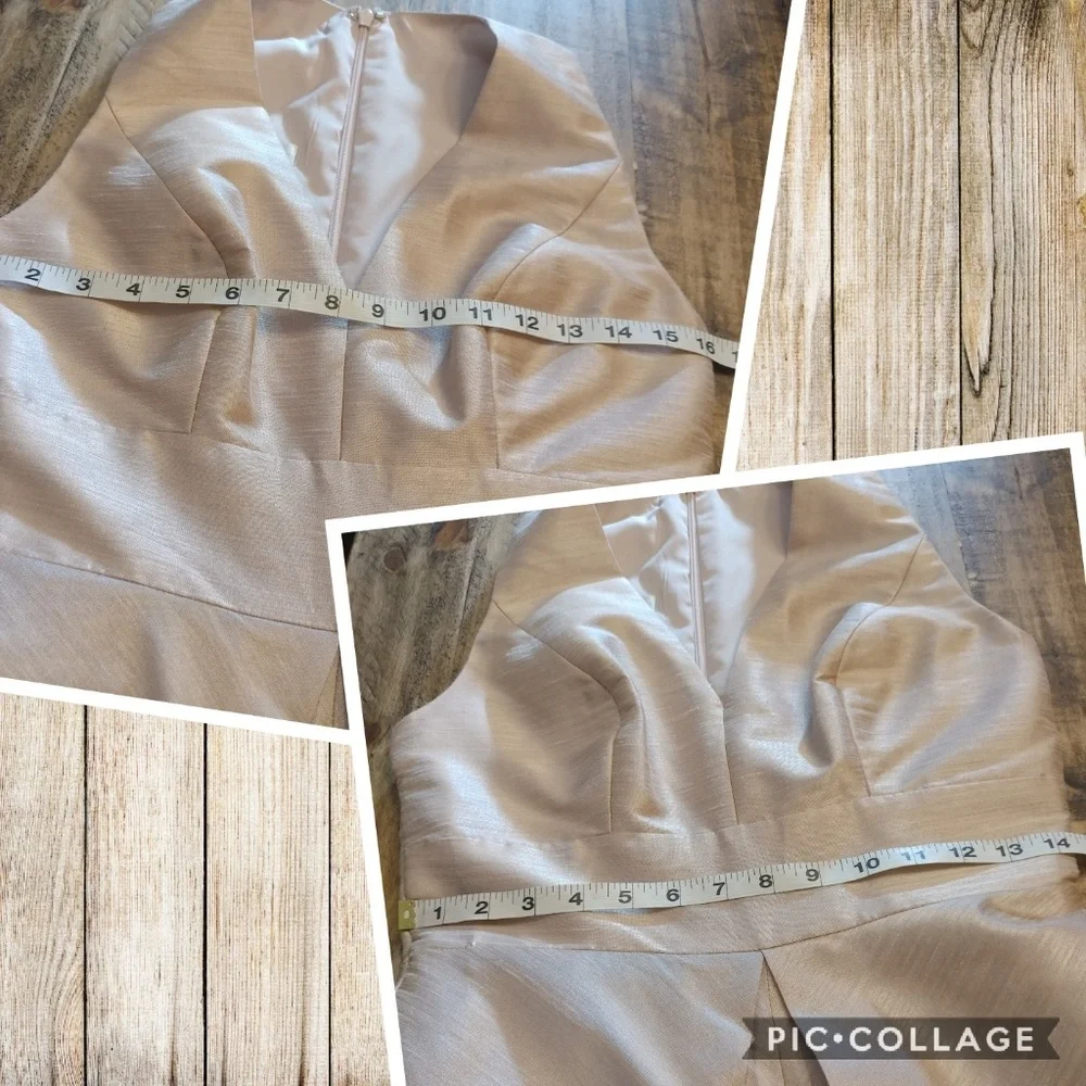 Alfred Sung Pearl Pink Cocktail Dress - Picture 6 of 13